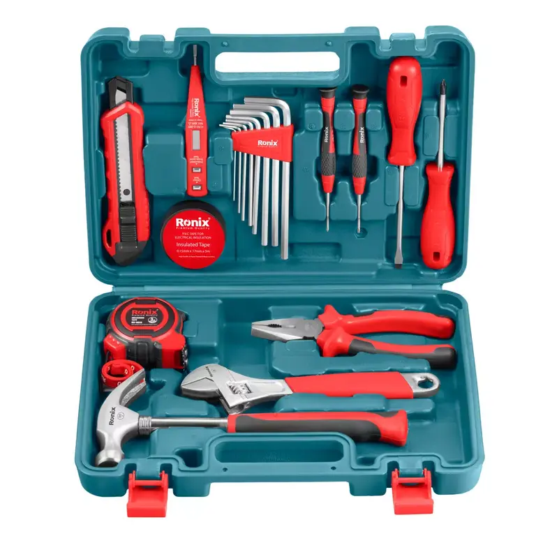 کیت ابزار دستی 20 پارچه مدل RS 0003 رونیکس